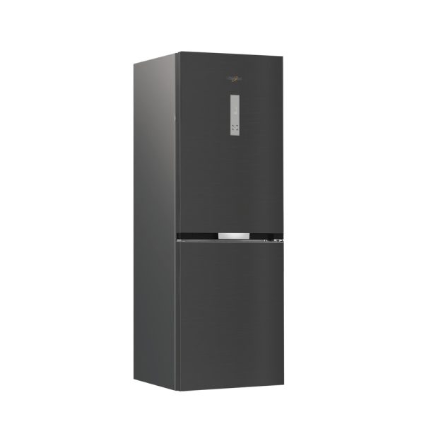 Whirlpool Refrigerator | WHK 26362 XBR4E | Energy efficiency class E | Free standing | Combi | Height 186.5 cm | No Frost system | Fridge net capacity 201 L | Freezer net capacity 106 L | Display | 37 dB | Black