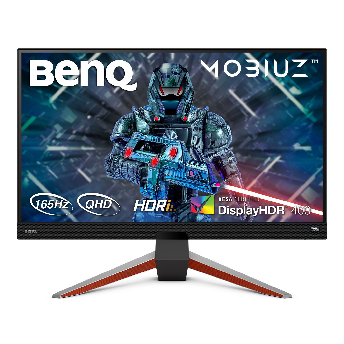 Benq | Monitor | EX2710Q | 27 " | IPS | QHD | 16:9 | 144 Hz | 1 ms | 2560 x 1440 | 400 cd/m² | HDMI ports quantity 2 | Dark grey
