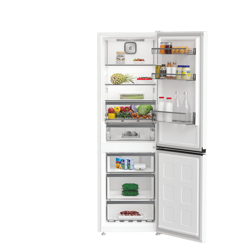 Whirlpool Refrigerator | WHK 25364 W4E | Energy efficiency class E | Free standing | Combi | Height 186.5 cm | No Frost system | Fridge net capacity 210 L | Freezer net capacity 106 L | 37 dB | White - Image 5