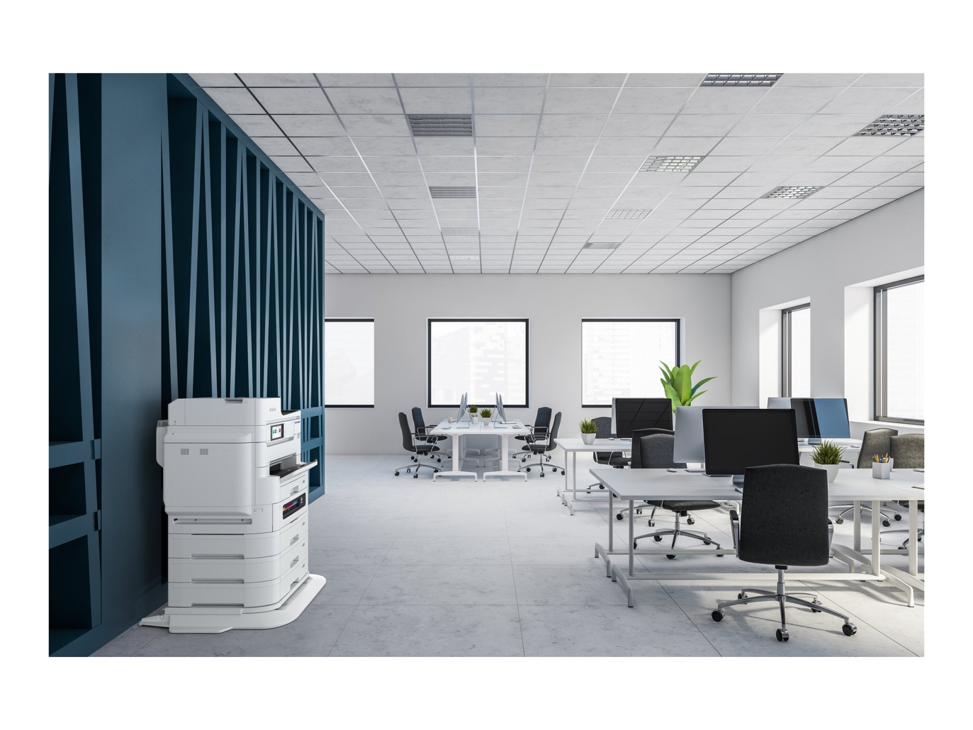 Epson Multifunctional printers | WorkForce Pro EM-C8101RDWF | Inkjet | Colour | A4 | Wi-Fi | White - Image 13