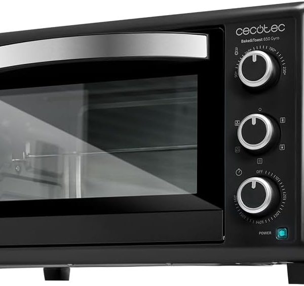 Cecotec Mini Oven | Bake&Toast 3090 Black Gyro | 30 L | 1500 W | Black