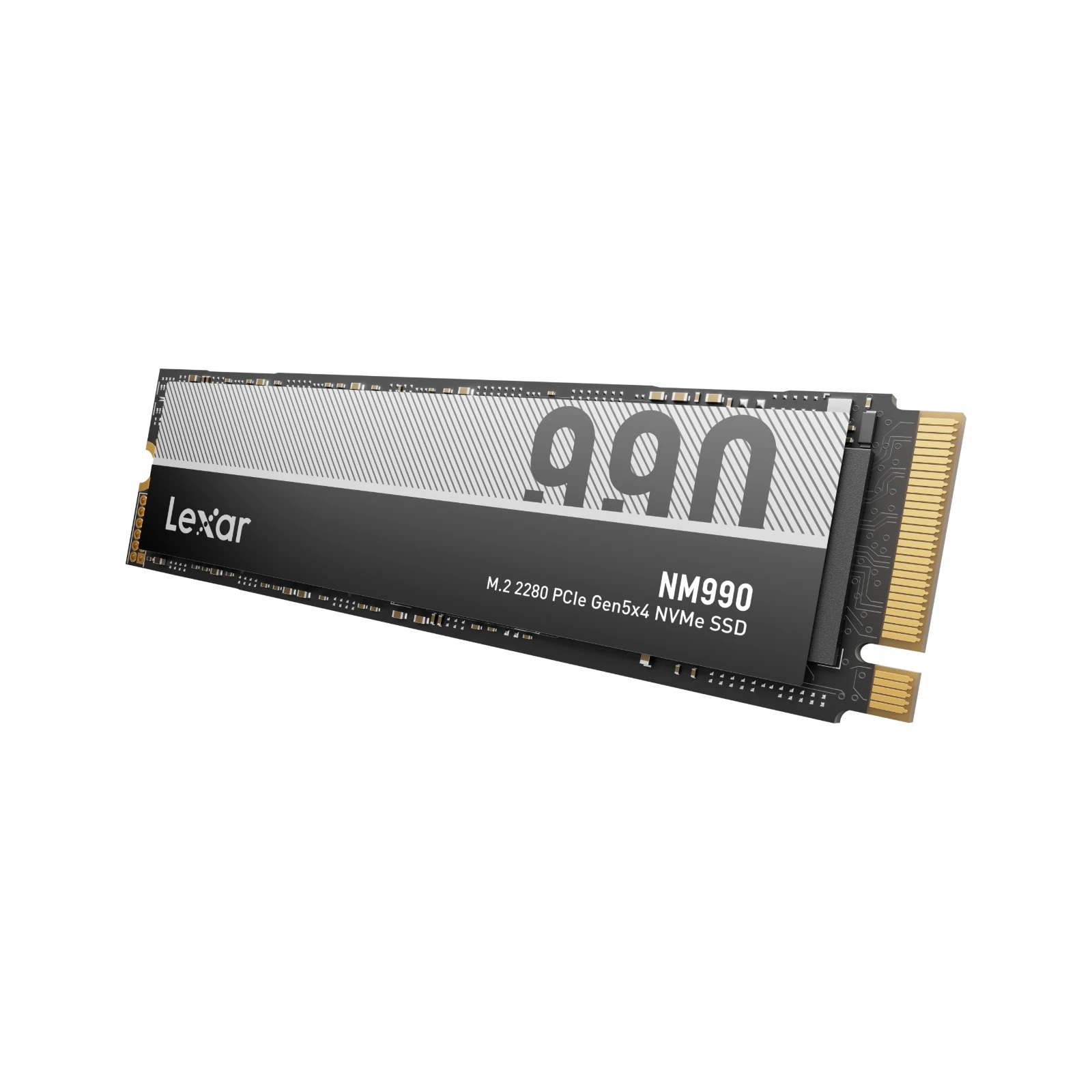 Lexar SSD | NM990 | 1000 GB | SSD form factor M.2 2280 | Solid-state drive interface NVMe | Read speed 14000 MB/s | Write speed 7500 MB/s