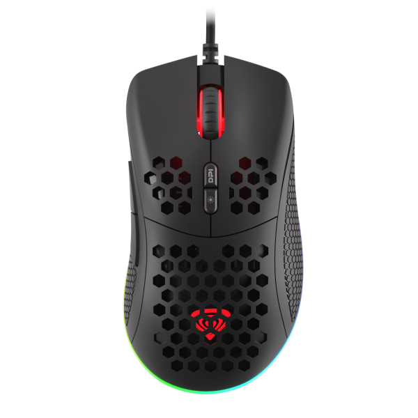 Genesis | Gaming Mouse | Krypton 555 | Wired | Optical | Gaming Mouse | USB 2.0 | Black | Yes