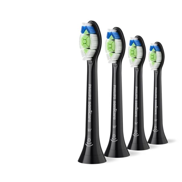 Philips | Replacement brush heads | HX6064/88 Sonicare Optimal White | Heads | For adults | Number of brush heads included 4 | Black