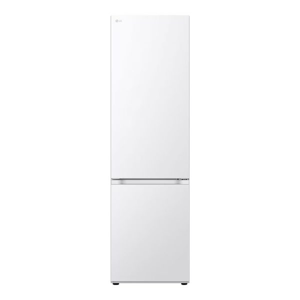 LG Refrigerator | GBV3200DSW | Energy efficiency class D | Free standing | Combi | Height 203 cm | No Frost system | Fridge net capacity 277 L | Freezer net capacity 110 L | Display | 35 dB | White