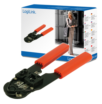 Logilink | Crimping tool for RJ45 with cutter metal
