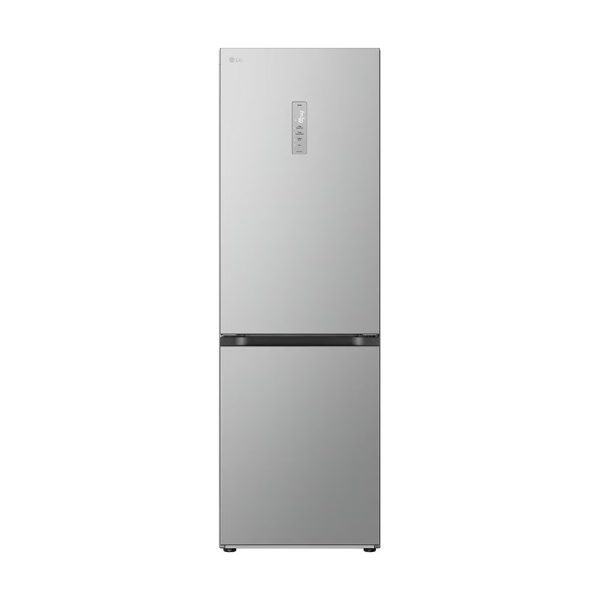 LG Refrigerator | GBV3110EPY | Energy efficiency class E | Free standing | Combi | Height 186 cm | No Frost system | Fridge net capacity 234 L | Freezer net capacity 110 L | Display | 35 dB | Prime Silver