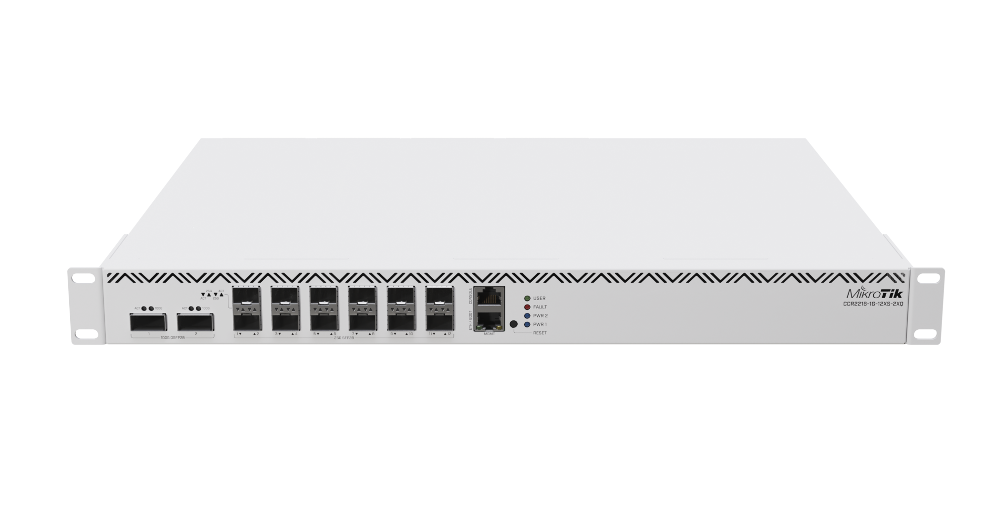 Ethernet Router | CCR2216-1G-12XS-2XQ | 10/100/1000 Mbit/s | Mesh Support No | MU-MiMO No | No mobile broadband - Image 3