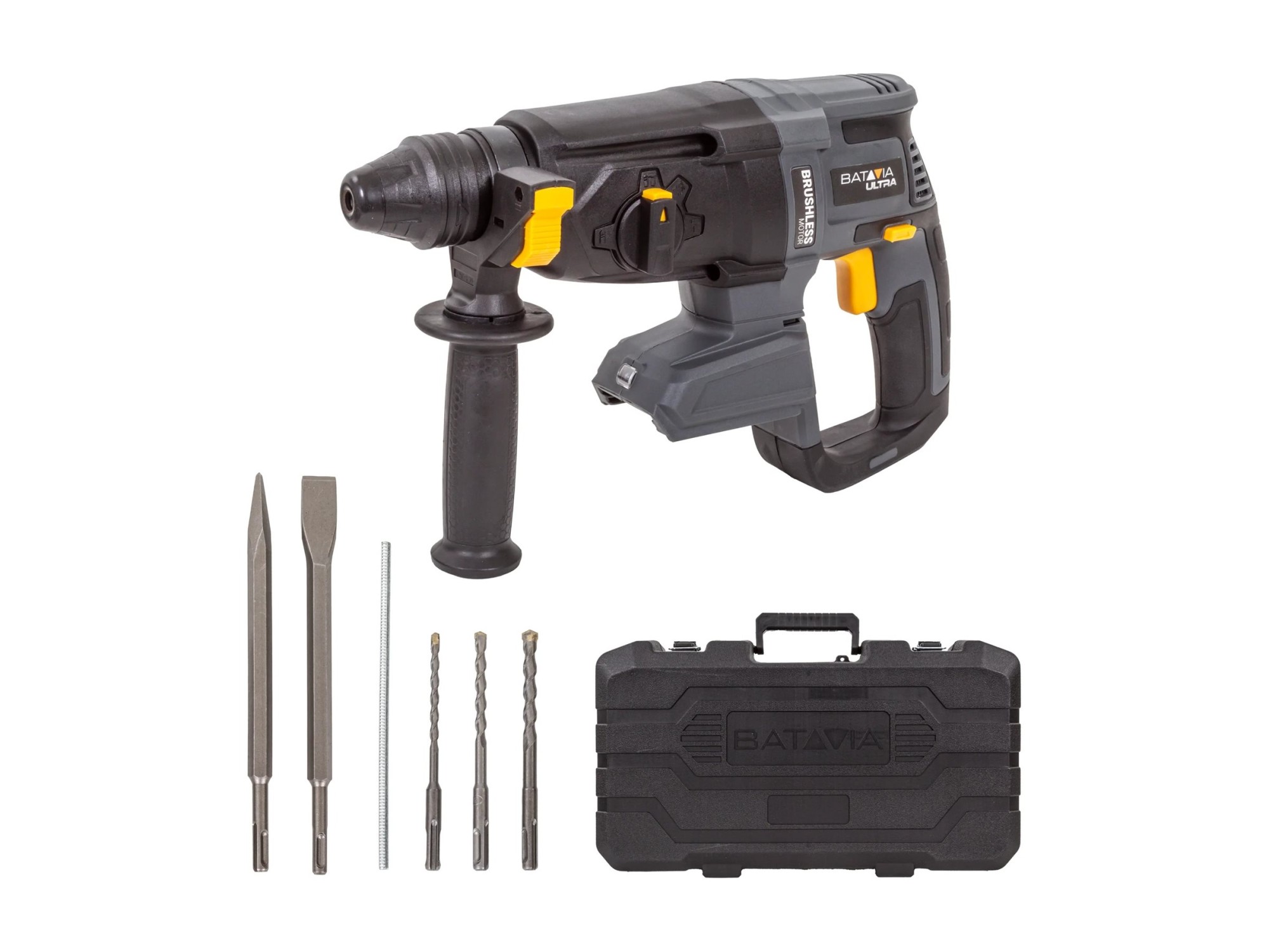 Batavia B.V. 18V Cordless Brushless Rotary Hammer SDS+, Without Battery and Charger in BMC - Image 5