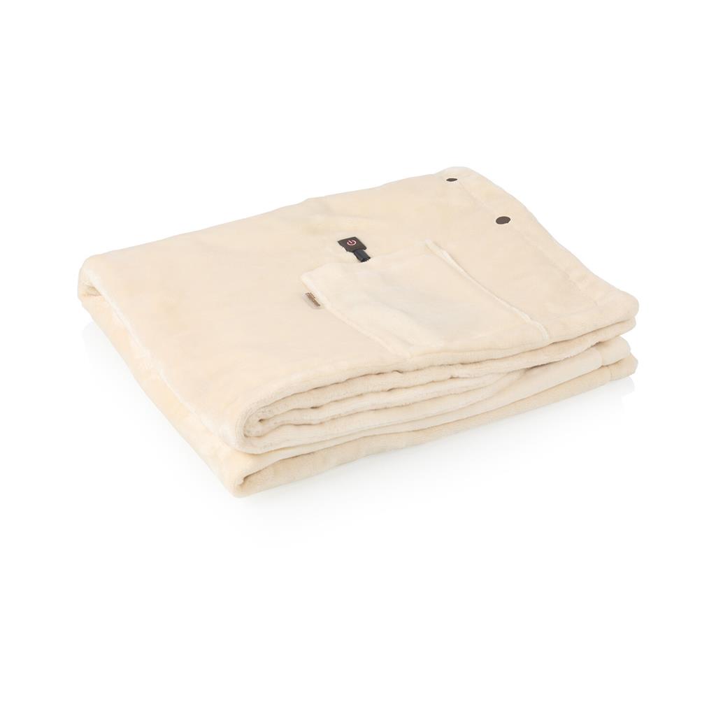 Tristar Cordless heating blanket, 150 x 80 cm | BW-4787 | Number of heating levels 3 | Number of persons 1 | Washable | Fleece | 10 W | Grey