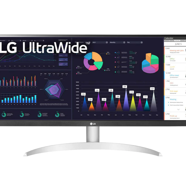 LG | UltraWide Monitor | 29WQ600-W | 29 " | IPS | FHD | 21:9 | 100 Hz | 5 ms | 2560 x 1080 | 250 cd/m² | Warranty 24 month(s)