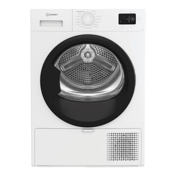 Indesit C YD 92D WB EE Dryer Machine, E, Front loading, 9kg, Depth 60,7cm, White | INDESIT