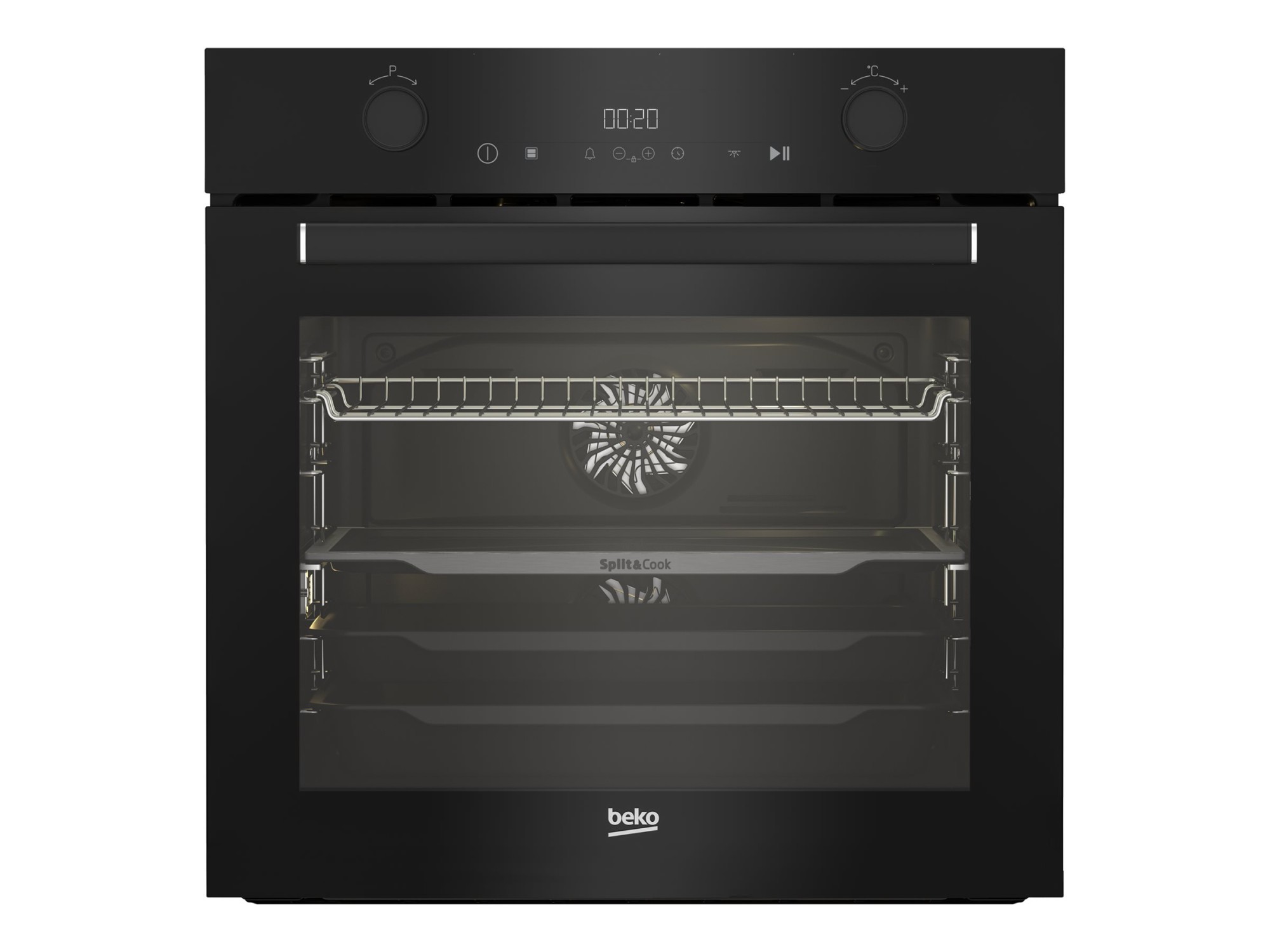 Beko BBVM17400B Oven, Built-in, Electric, Width 59.4 cm, Easy to clean, Black | BEKO