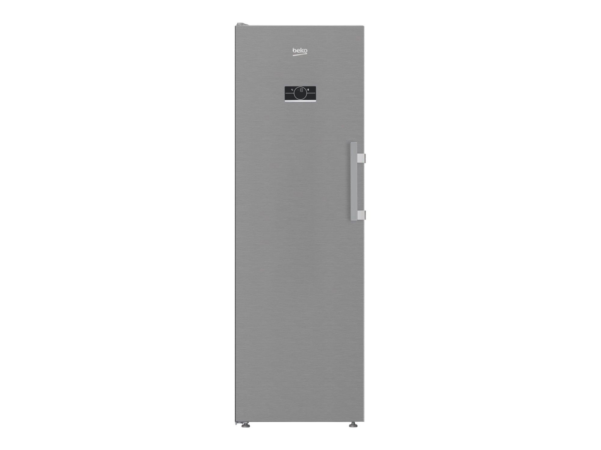 Beko B5RMFNE314X Freezer, E, Larder, Height 186.5cm, Capacity 286L, Grey | BEKO