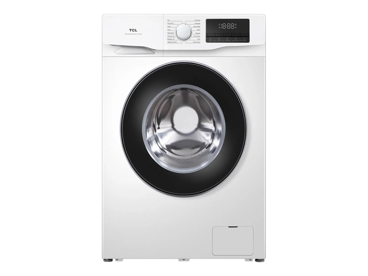 TCL FF0610WB0 Washing machine, B, Front loading, Washing capacity 6 kg, 1000 RPM, Depth 45.5 cm, White | TCL