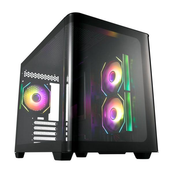 FSP Case | S380 | Black | Mid Tower | Power supply included No