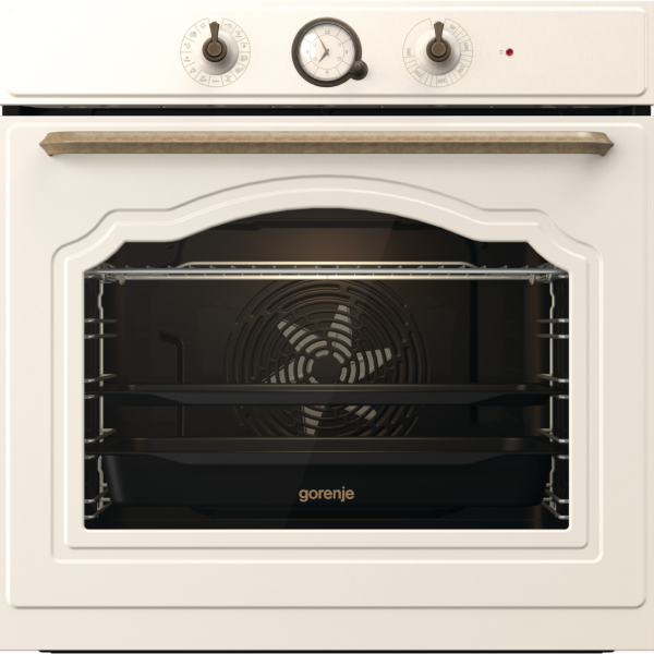 Gorenje | Oven | BOS67371CLI | 77 L | Multifunctional | EcoClean | Mechanical control | Steam function | Height 59.5 cm | Width 59.5 cm | Beige