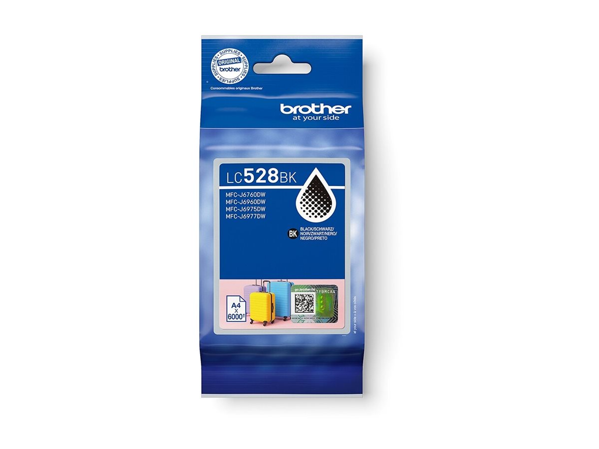 Brother LC528BK Black High Yield Inkjet Cartridge | Brother - Image 2