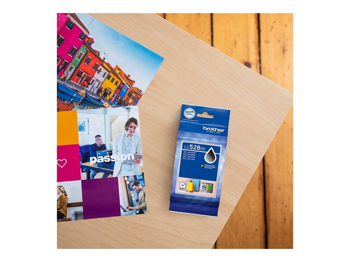 Brother LC528BK Black High Yield Inkjet Cartridge | Brother - Image 5