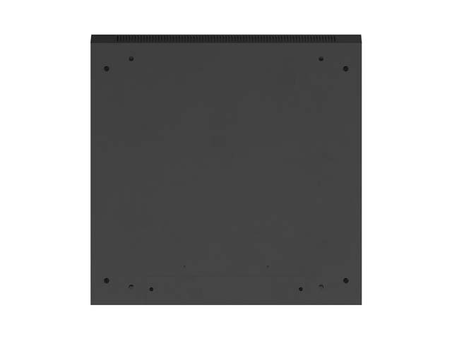 Lanberg Wall mounted installation cabinet 19" 6U 600X600 | WF01-6606-23B | Black - Image 3