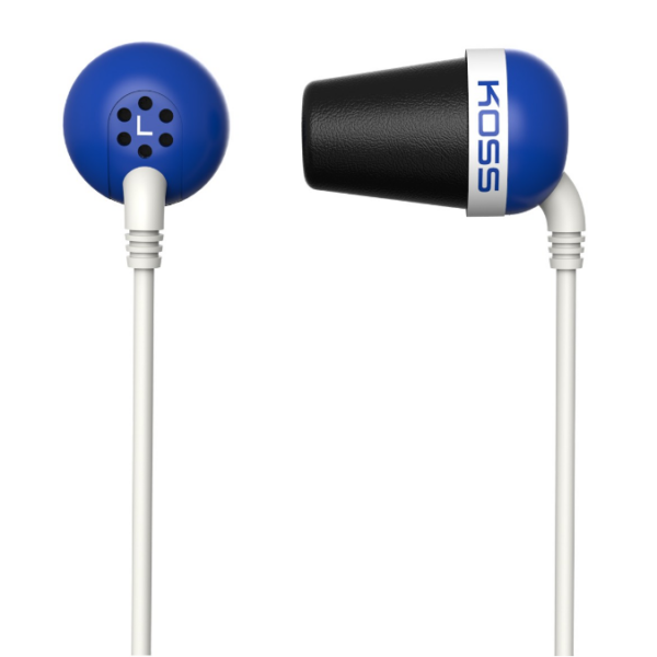 Koss | Plug | Wired | In-ear | Noise canceling | Blue