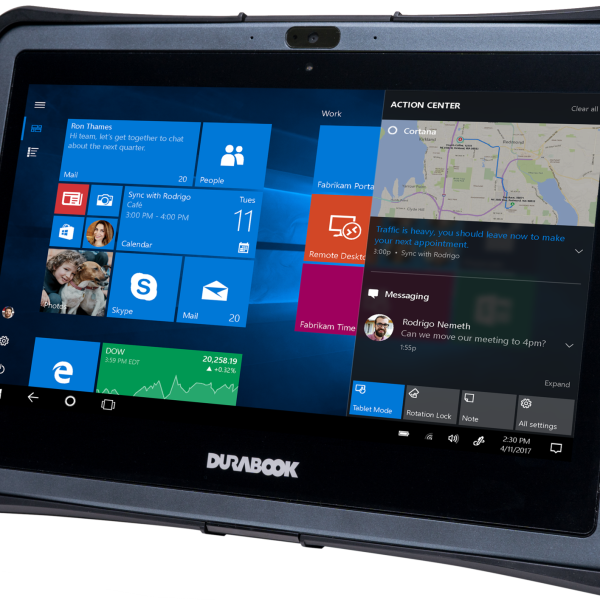 Durabook | U11I Rugged Tablet | 11.6 " | Black | Sunlight Readable 1000 nits Touchscreen Display | 1920 x 1080 pixels | Intel Core i5-1230U | 8 GB | 128 GB | 4G | Wi-Fi | Front camera | 2 MP | Bluetooth | 5.0 | Windows 11 Pro | Warranty 36 month(s)
