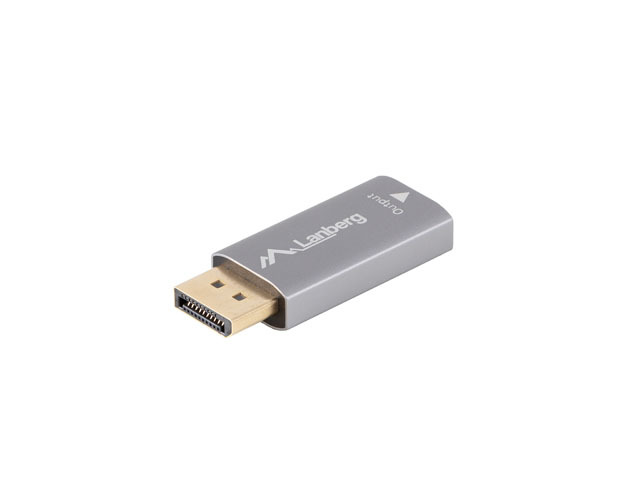 Lanberg Displayport (M) to HDMI (F) Adapter 4K, Silver | AD-DP-HD-01 - Image 2