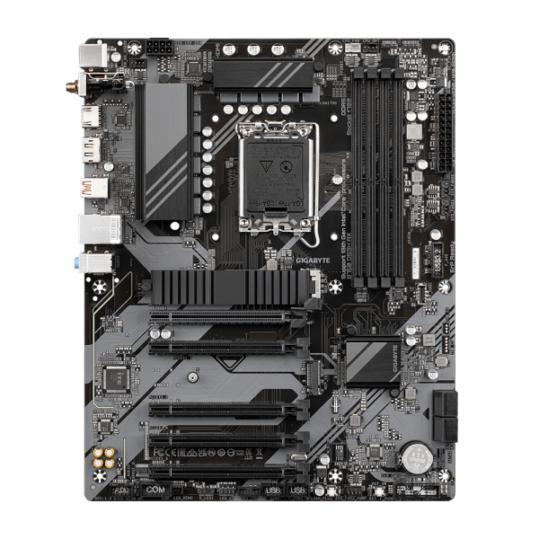 Gigabyte | B760 DS3H AX 1.x M/B | Processor family Intel | Processor socket LGA1700 | DDR5 DIMM | Memory slots 4 | Supported hard disk drive interfaces SATA, M.2 | Number of SATA connectors 4 | Chipset Intel B760 Express | ATX