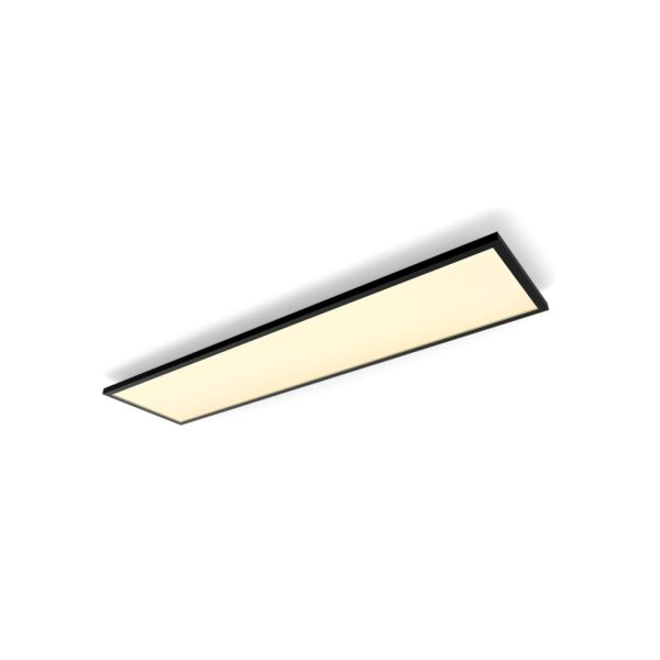 Philips Hue Aurelle rectangular panel light, Black, 120 x 30 cm | 2200-6500 Hue White Ambiance