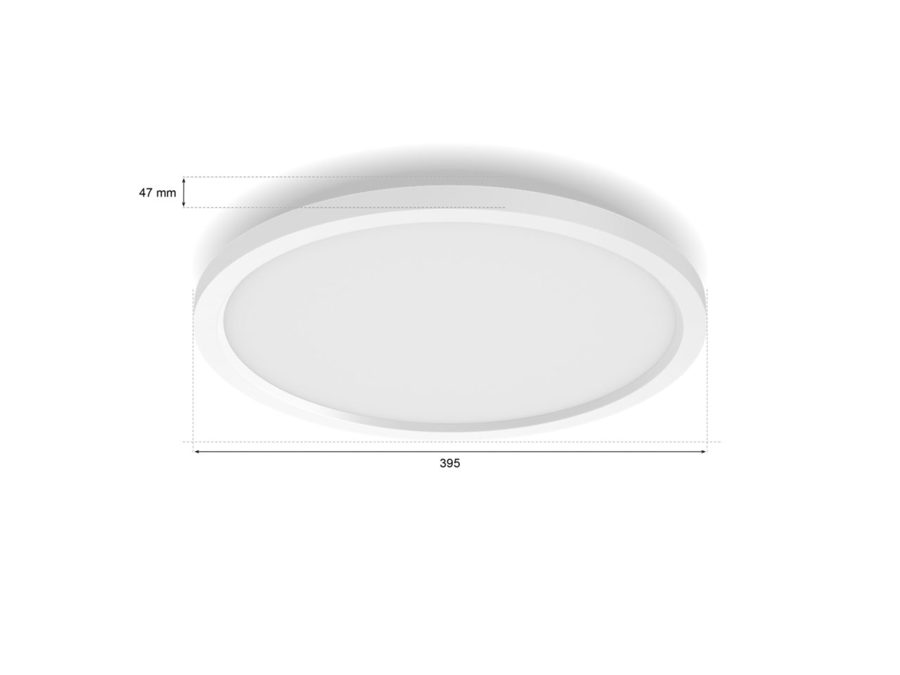 Philips Hue Surimu round panel light, 39.5 cm | Bluetooth, Zigbee - Image 3