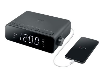 Muse | Alarm function | M-175 WI | AUX in | Alarm Clock | Black - Image 8
