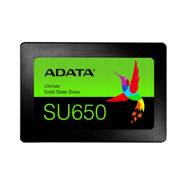 ADATA | Ultimate SU650 | 512 GB | SSD form factor 2.5" | Solid-state drive interface SATA 6Gb/s | Read speed 520 MB/s | Write speed 450 MB/s
