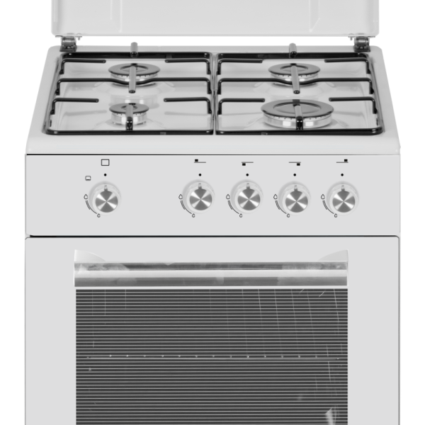 Simfer | Cooker | 4401SGRBB.1 | Hob type Gas | Oven type Gas | White | Width 50 cm | Depth 55 cm | 49 L