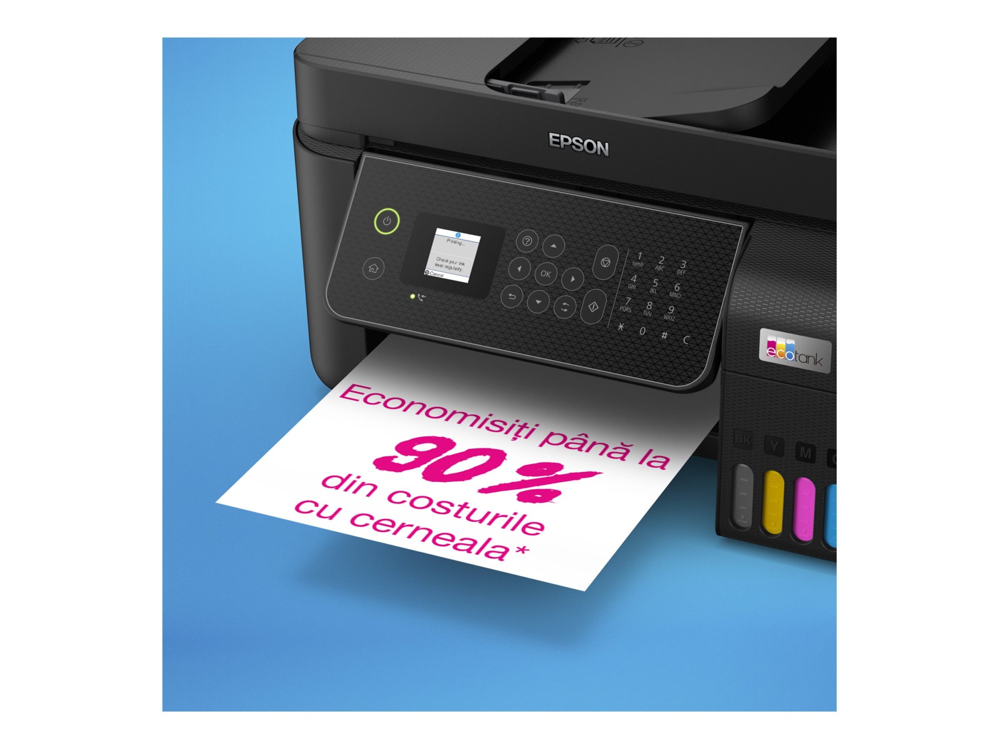 Epson Multifunctional printers | EcoTank L5310 | Inkjet | Colour | A4 | Wi-Fi | Black - Image 3