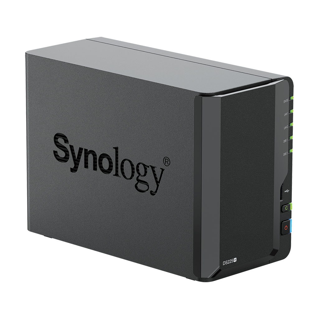 Synology DiskStation | DS225+ | Intel Celeron | J4125 | 2 GB | DDR4 | Black - Image 8