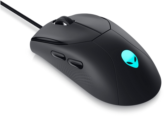 Dell | Gaming Mouse | Alienware AW320M | wired | Wired - USB Type A | Black