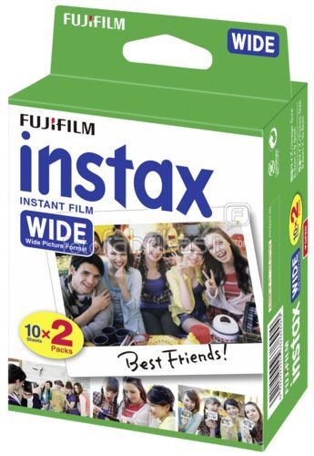 Fujifilm | Instax Wide Glossy (10plx2) Film | 108 x 86 mm | Quantity 20