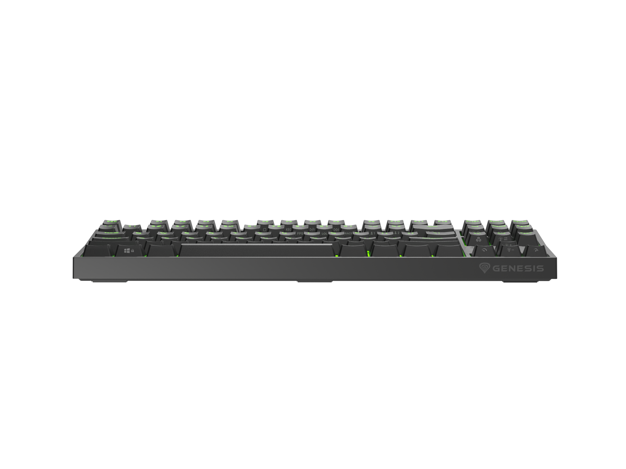 Genesis | Mechanical Gaming Keyboard | THOR 404 TKL RGB | Mechanical Gaming Keyboard | Wired | US | USB Type-A | 1005 g | Gateron Yellow Pro - Image 13