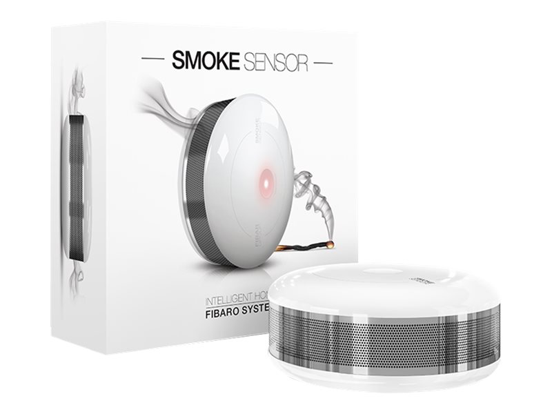 Fibaro | Smoke Sensor | Z-Wave | White