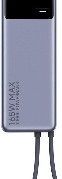 Xiaomi 165W Power Bank (Integrated Cable) | 10000 mAh | USB-C | Gray