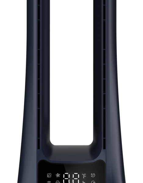 Midea | Bladeless Tower Fan with Air purifier | MFP-120i | Dark Blue | Diameter 15 cm | Oscillation | Remote control