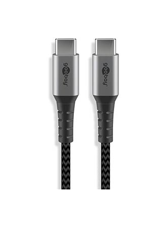 Goobay | Sync and charging cable | 49303 | USB-C to USB-C - Image 2