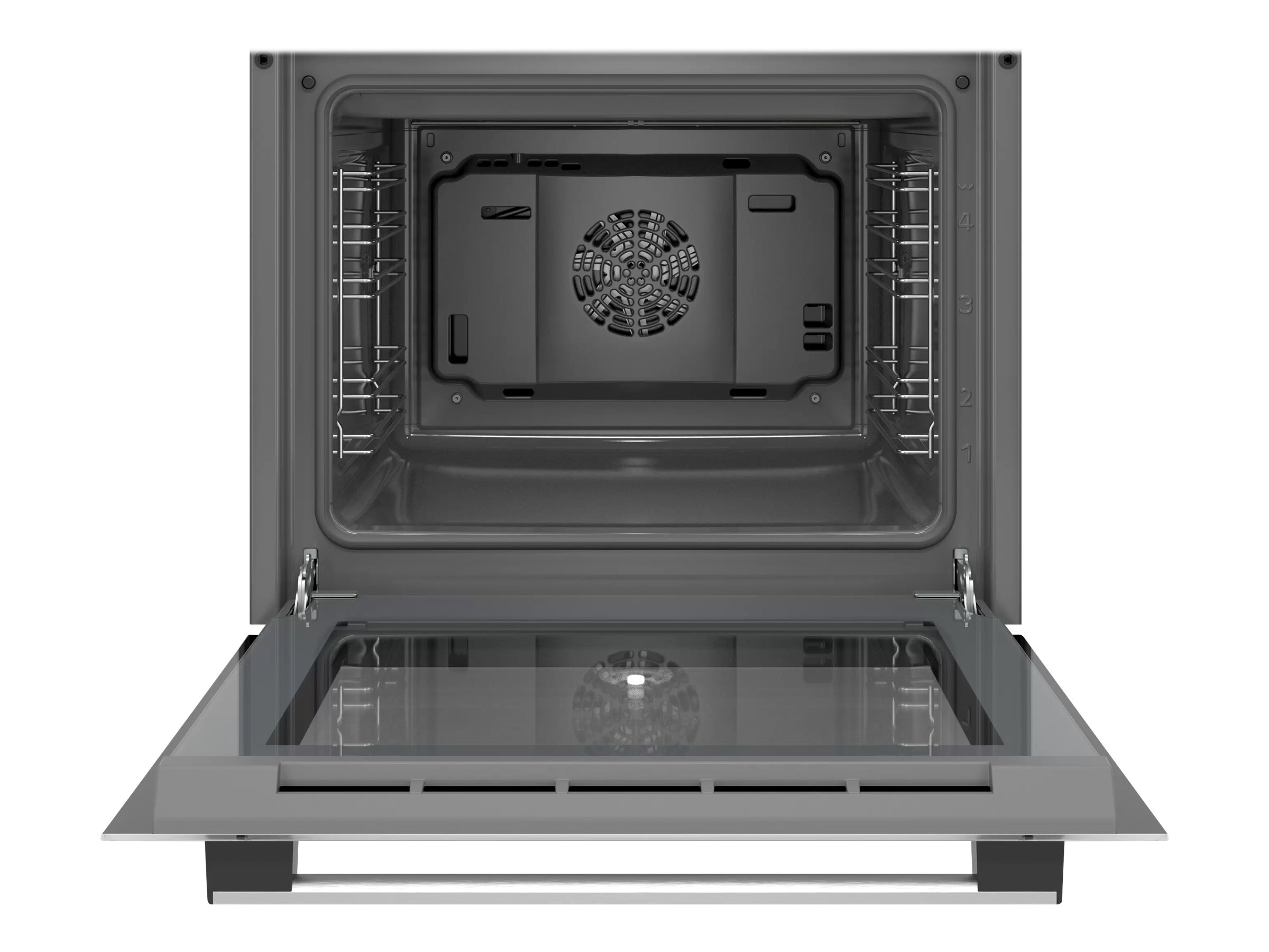 Bosch Oven | HBF010BV1S | 66 L | Electric | Manual | Control knob | Height 59.5 cm | Width 59.4 cm | White - Image 3