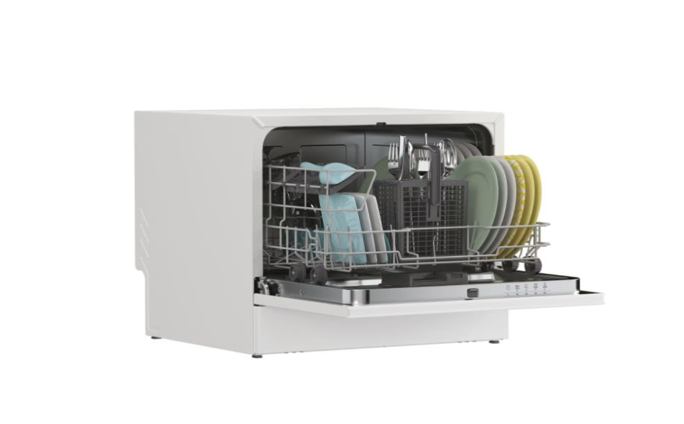Dishwasher | CP 6E51LW | Table | Width 55 cm | Number of place settings 6 | Number of programs 5 | Energy efficiency class E | White - Image 6
