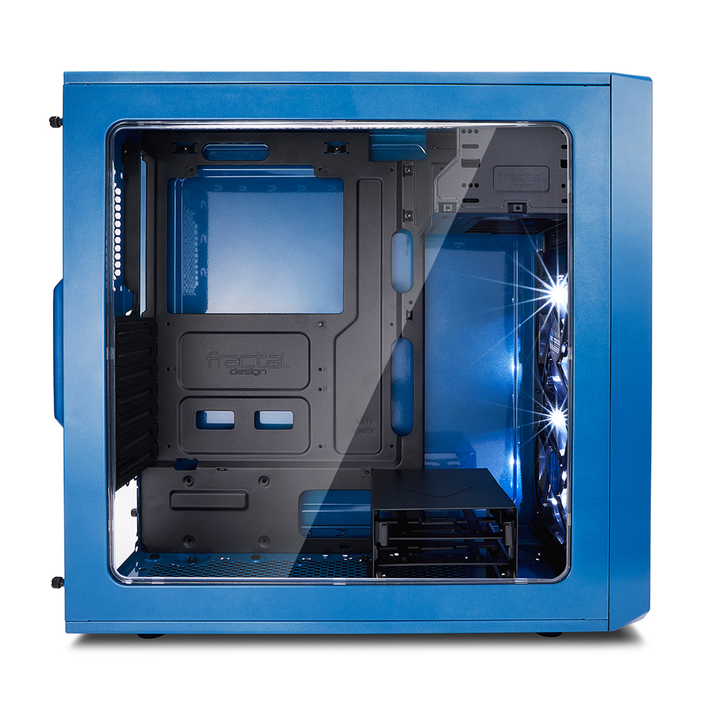 Fractal Design | Focus G | FD-CA-FOCUS-BU-W | Side window | Left side panel - Tempered Glass | Blue | ATX | Power supply included No | ATX - Image 3