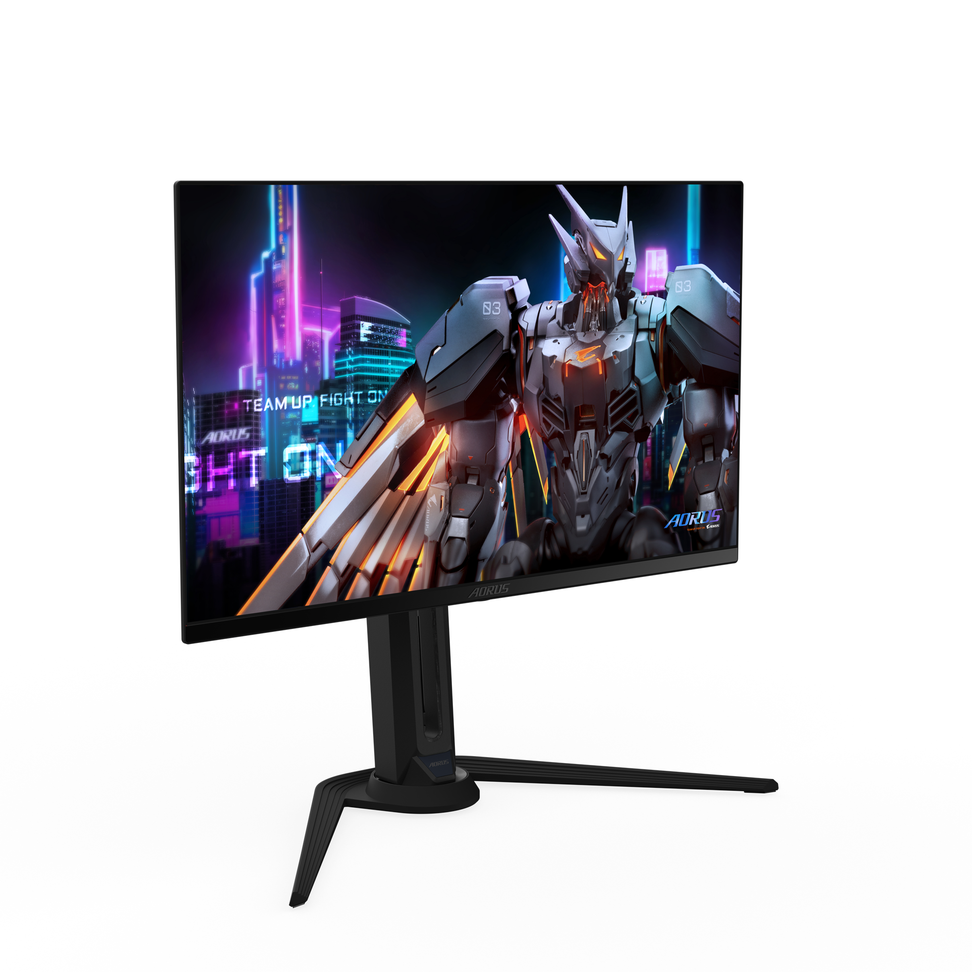Gigabyte | Aorus Monitor | FO27Q3 EK1 | 27 " | OLED | QHD | 16:9 | 360 Hz | 0.03 ms | 2560 x 1440 pixels | 250 cd/m² | HDMI ports quantity 2 | Black | Warranty 36 month(s) - Image 4