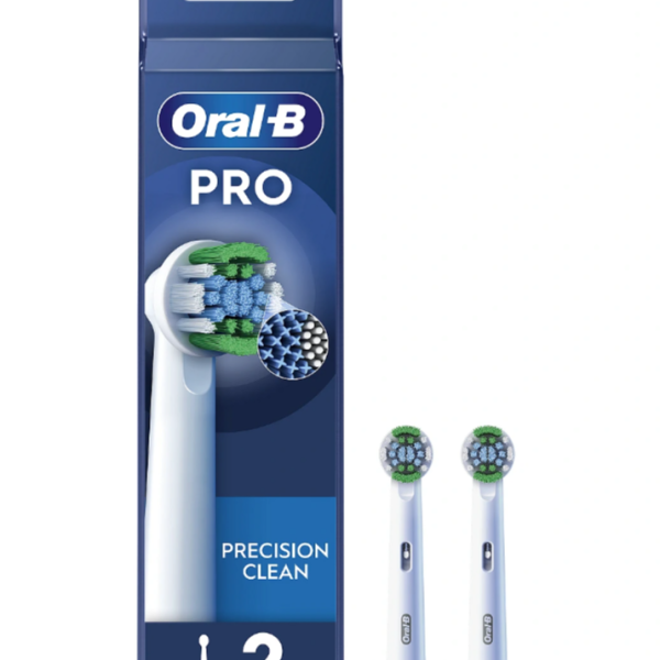 Oral-B | Precision Clean Brush Set | EB20RX-2 | Heads | For adults | Number of brush heads included 2 | White