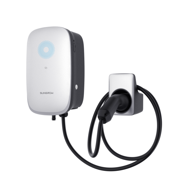 SUNGROW | EV Charger AC 22kw AC22E-01 S V112 | ACH00098 | 22 kW | 7 m | White/Black