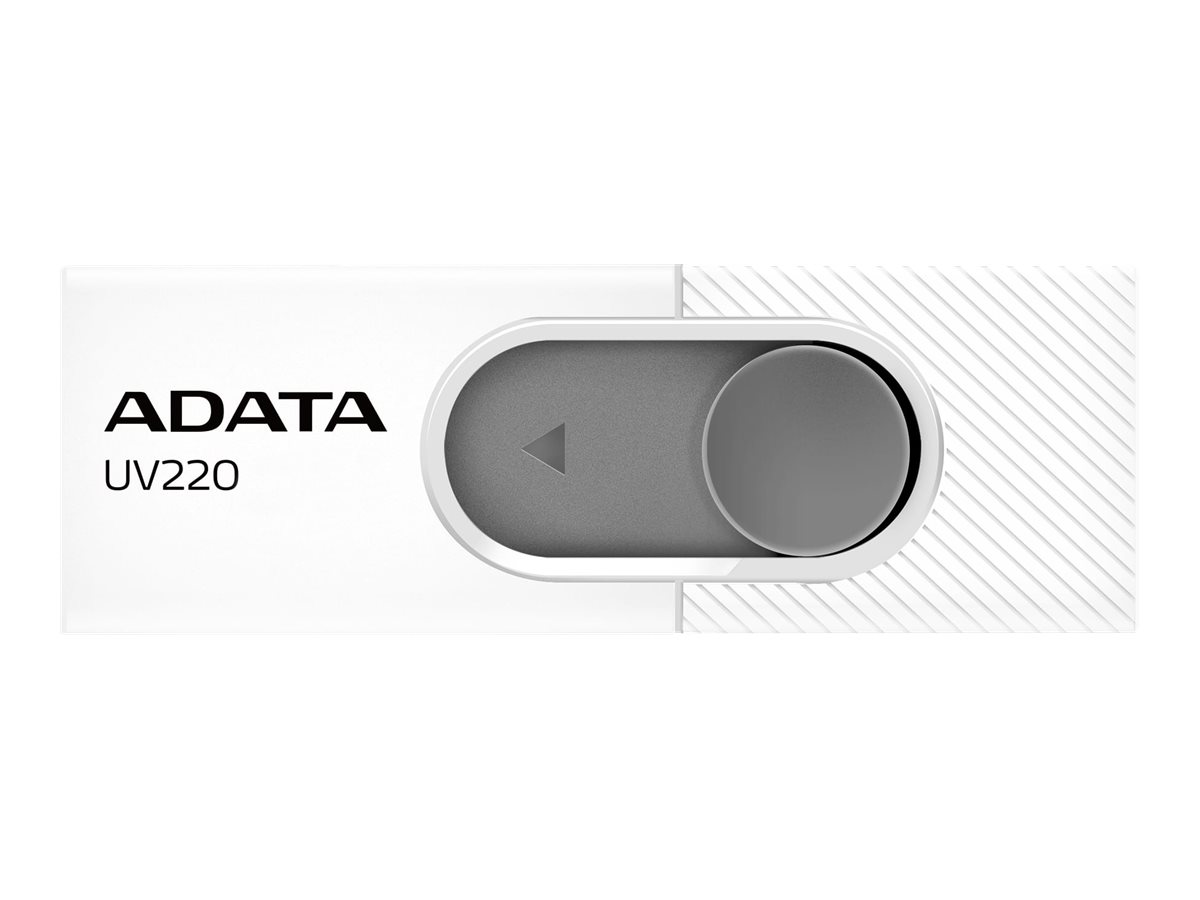 ADATA | UV220 | 32 GB | USB 2.0 | White/Gray