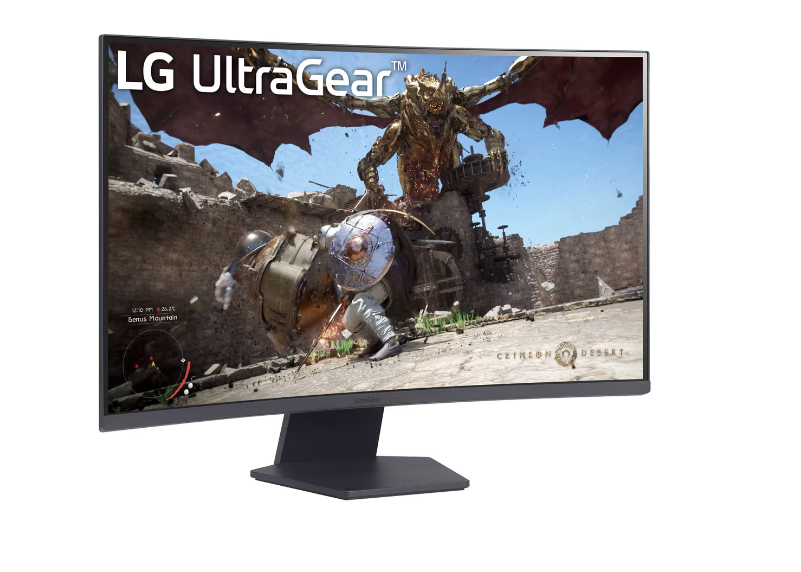 LG | 32GS60QC-B | 32 " | VA | QHD | 16:9 | 180 Hz | 1 ms | 2560 x 1440 pixels | 300 cd/m² | HDMI ports quantity 2 - Image 6